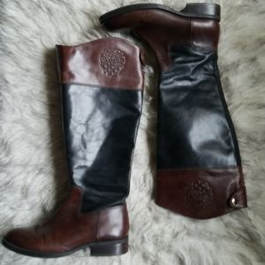 👢Vince Camuto "Fabina" Leather Riding Boots